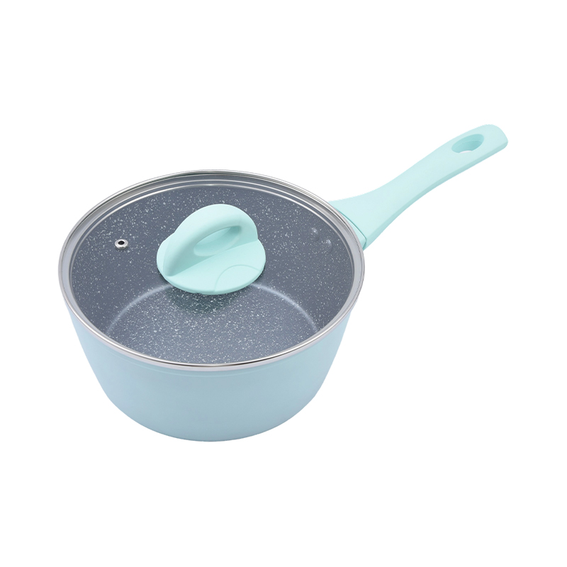 Panela de Alumínio Forjado Mármore Cinza