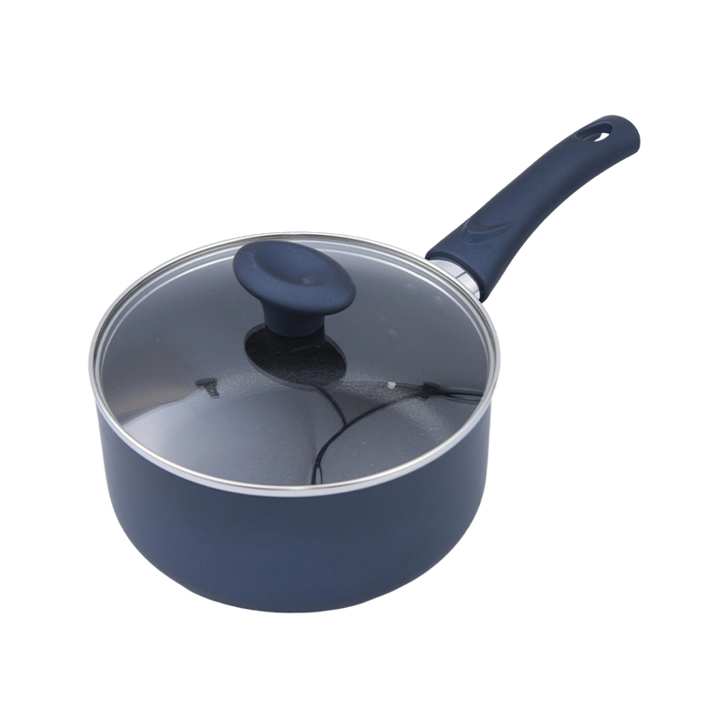 Panela de molho reto de alumínio prensado